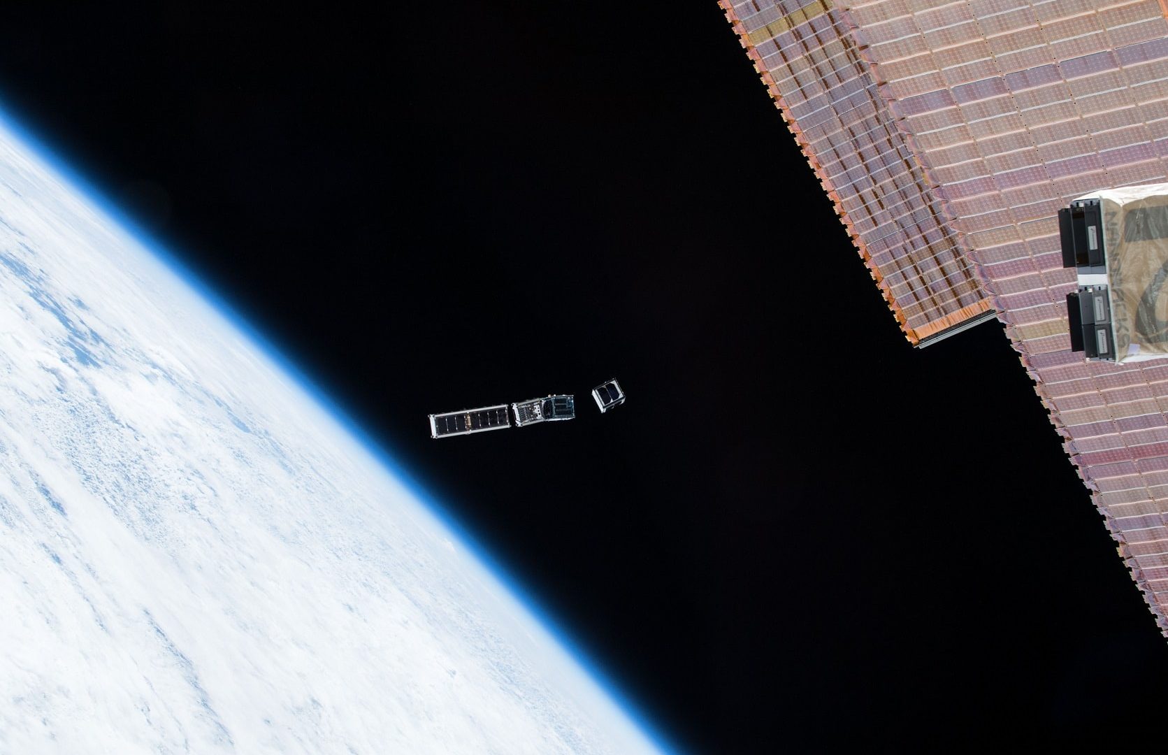 endurosat one cubesat deployment from iss