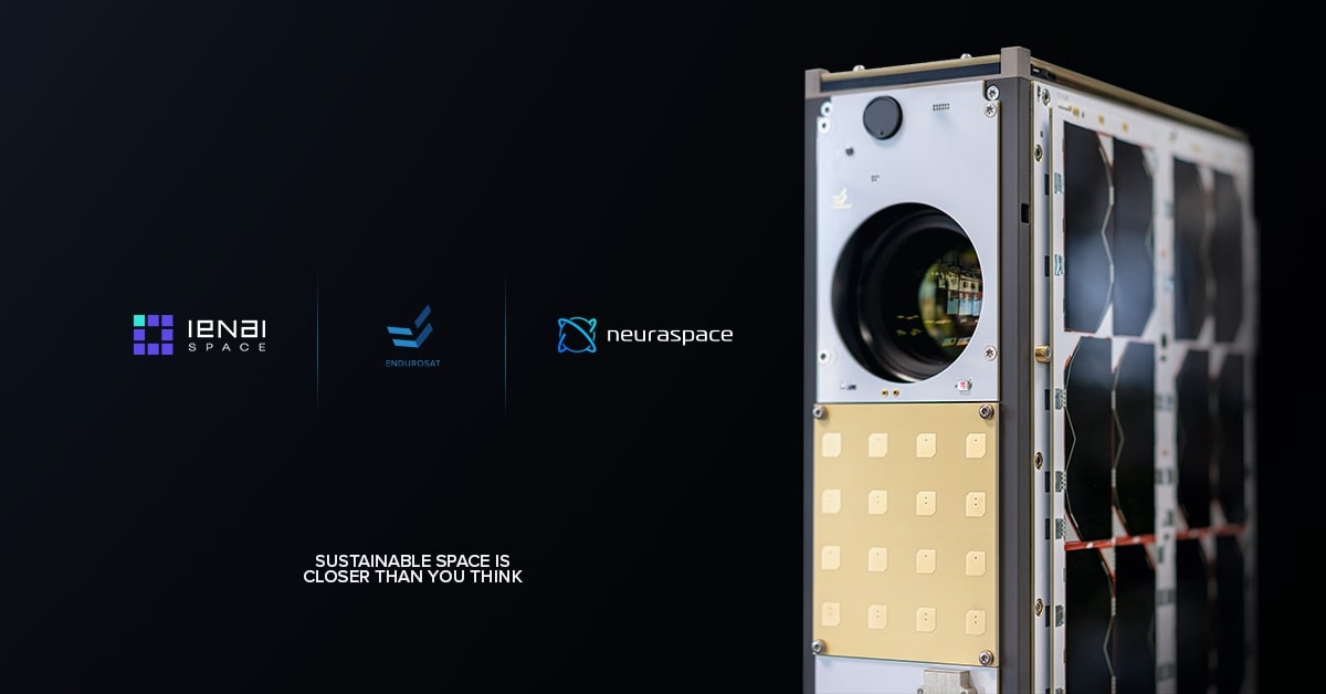 endurosat partners with neuraspace lenai space