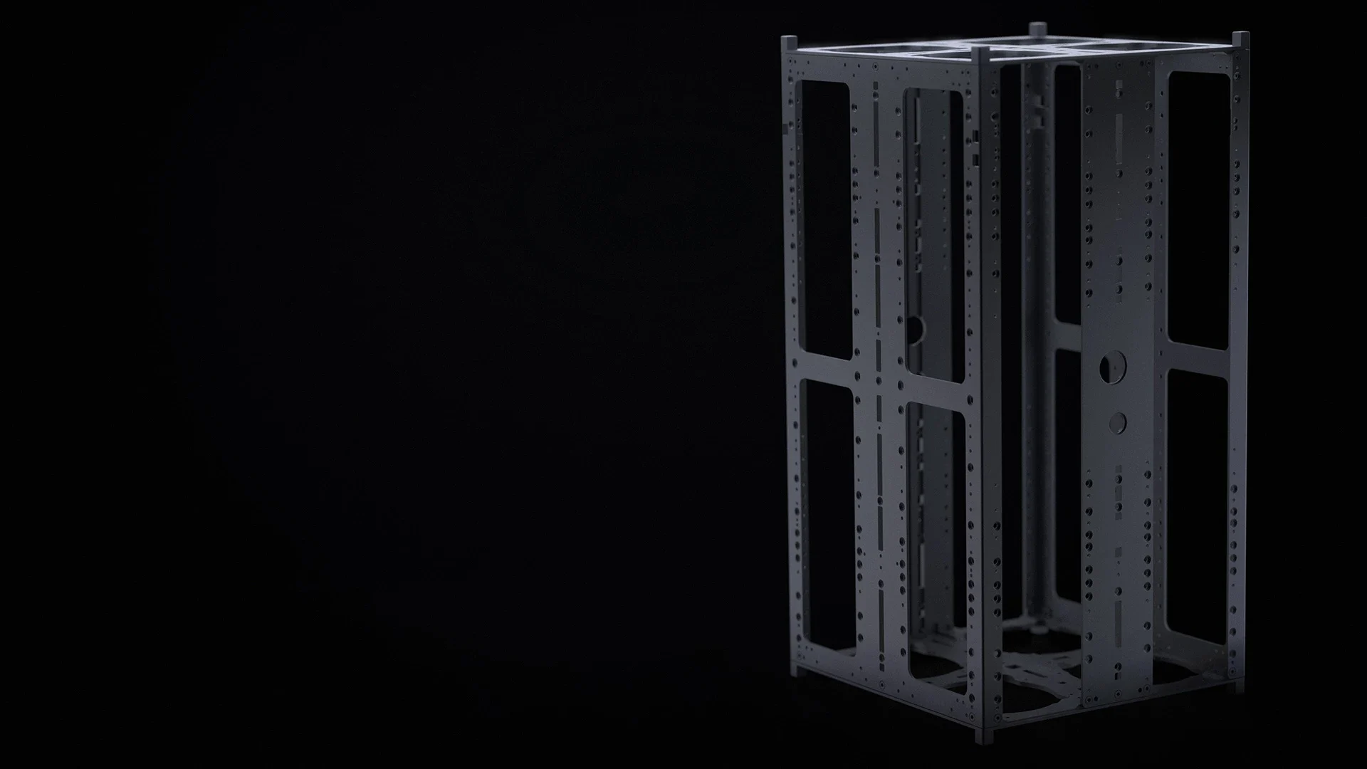 16U CubeSat Structure Web render 6 e1710845938960