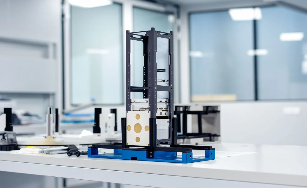 3U CubeSat Structure Lab Assembly