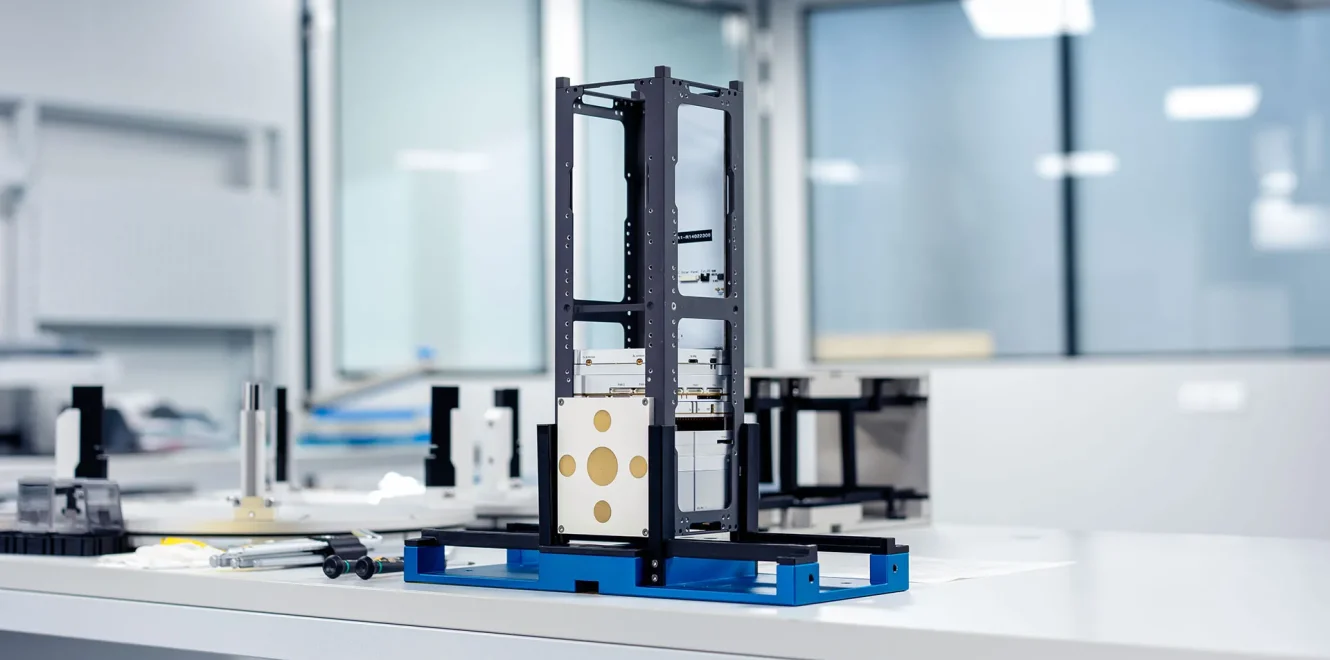3U CubeSat Structure Lab Assembly