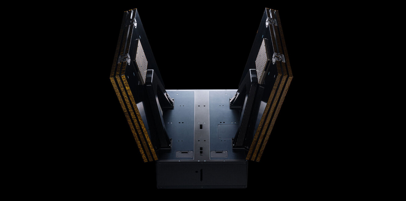 EnduroSat ESPA-Class Satellite bus with dual deployable solar panel wings and integrated power and structural interfaces