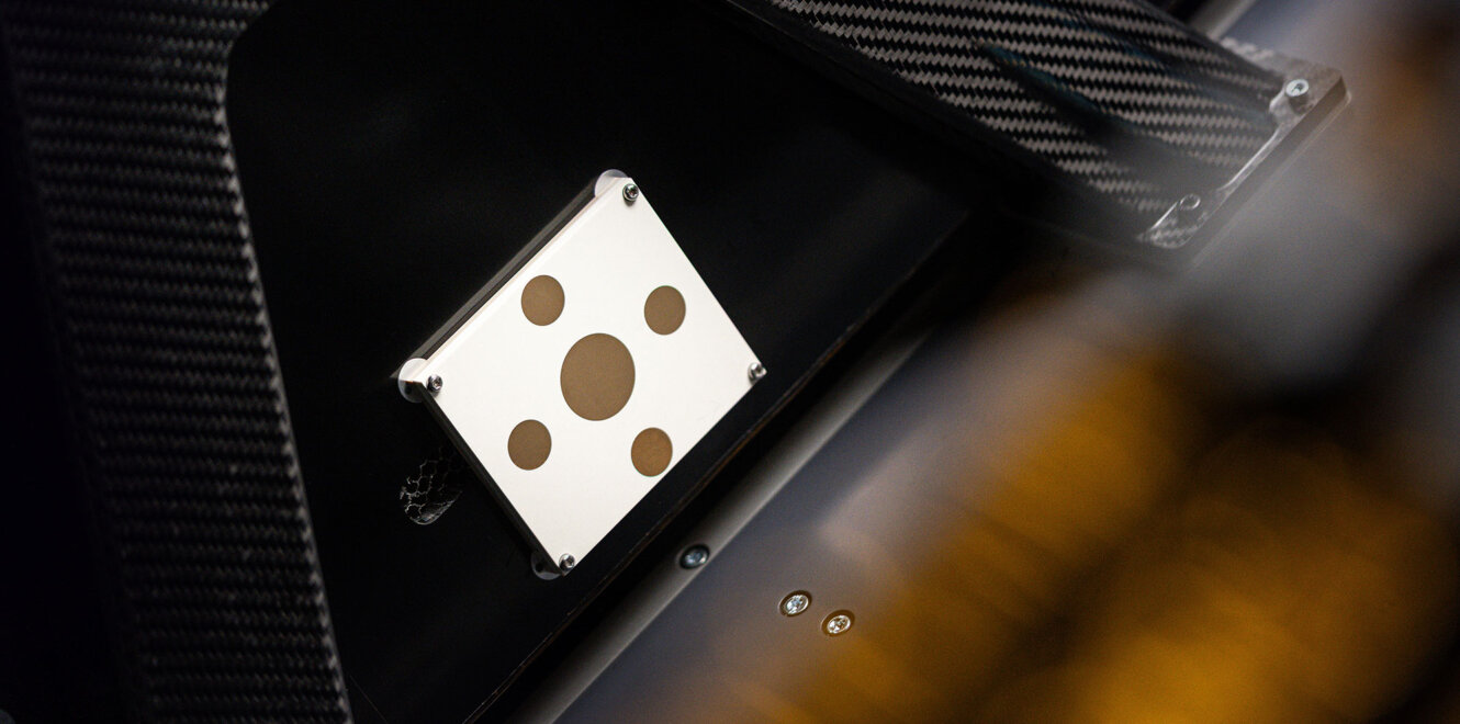 EnduroSat ESPA-Class Satellite close-up of payload mounting interface plate integrated into the modular satellite structure