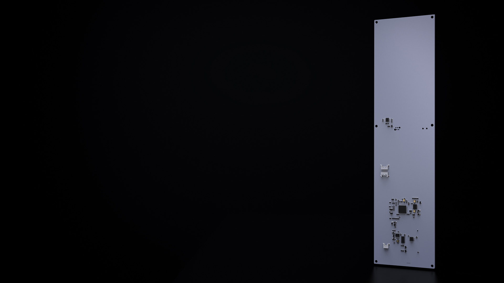 3U Cubesat Solar panels back view